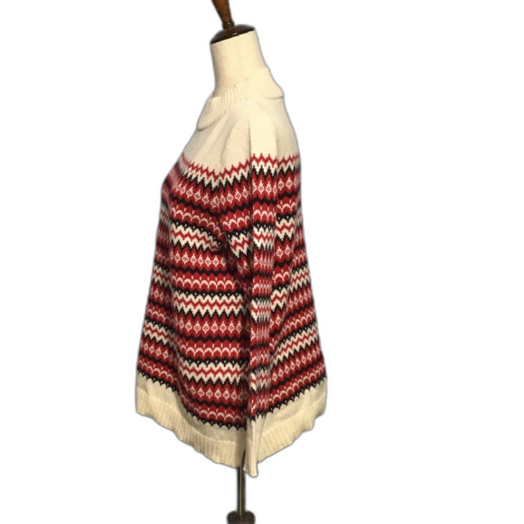 Talbots Fair Isle Thermolite Sweater MP - Picture 5 of 10